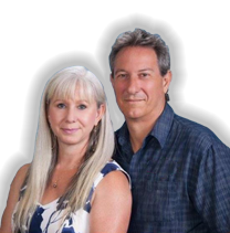 Kristin Zimmerman and John Friedman of Kauaʻi Aloha Real Estate.